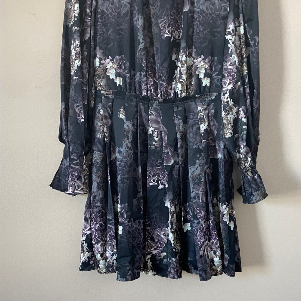 ALLSAINTS Zoey Margeaux Floral Mini Dress Size 6 - Picture 3 of 11
